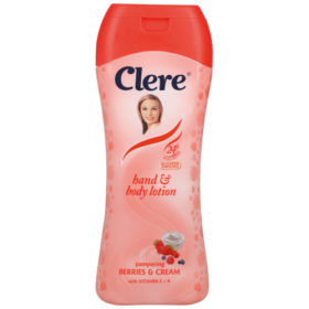 Clere Berries/Cream Body Cream 400ml