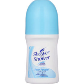 Shower To Shower Fresh Powder Roll On 50ml