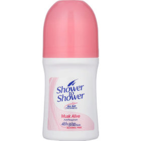 Shower To Shower Musk Alive Roll On 50ml