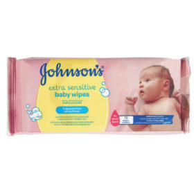 J&J Baby Wipes Unscented 72g
