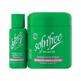 Soft N Free Relaxer Regular Twin Pack 450ml