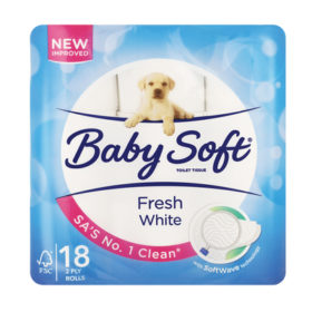 Baby Soft Toilet Paper 2ply 18's