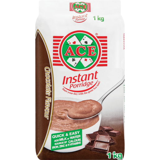 Ace Instant Porridge Chocolate 1kg
