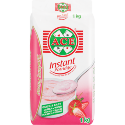 Ace Instant Porridge Strawberry 1kg