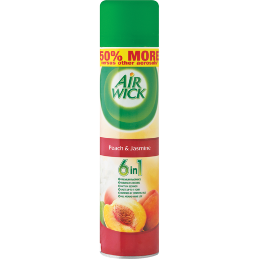 Airwick Peach/ Jasmine Air Freshener Can 280ml
