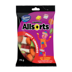 Liqourice Allsorts Fruity 75g