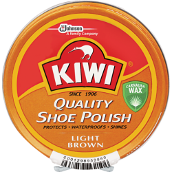 Kiwi Shoe Polish Light Brown 50ml