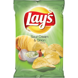 Lays Sour Cream Onion Potato Chips 36g