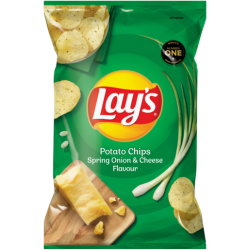 Lays Spring Onion Potato Chips 120g