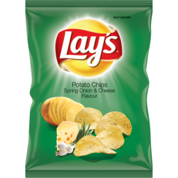 Lays Spring Onion Potato Chips 36g