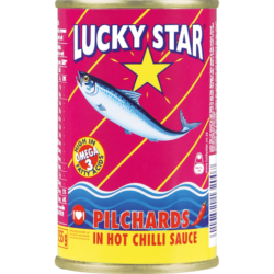 Lucky Star Pilchards Chilli 155g