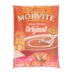 Morvite Strawberry Flavour Original Instant Porridge 1kg