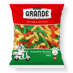 Pasta Grande Tricolore Screws 500g
