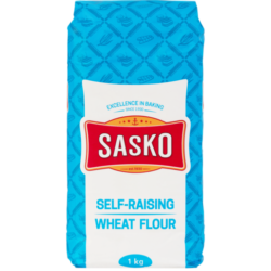 Sasko Self-Raising Wheat Flour 1kg