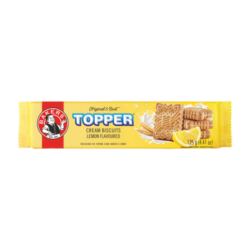 Bakers Topper Lemon Biscuits 125g