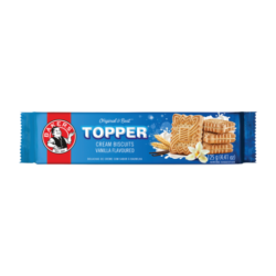 Bakers Topper Vanilla Biscuits 125g