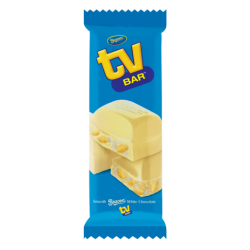 Beacon TV Bar White Chocolate Slab 80g