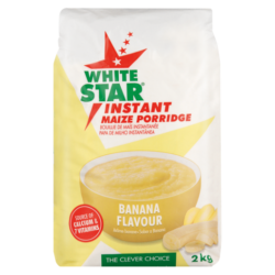 White Star Instant Banana Porridge 2kg