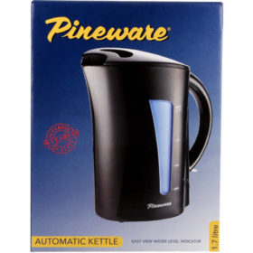 Pineware Kettle Black 1.7L