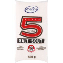Marina Five Star Salt 500g
