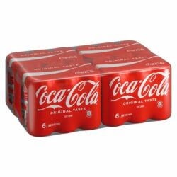 Coca-Cola Original Soft Drink Can 300ml X 24
