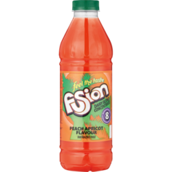 Fusion Peach Apricot  Flavoured Concentrated Dairy Blend 1L