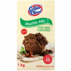 Golden Cloud Choc Mint Flavoured Muffin Mix 1Kg
