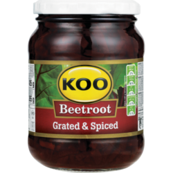 Koo Grated & Spiced Beetroot 405g