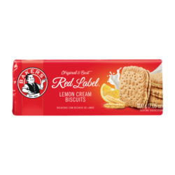 Bakers Red Label Lemon Cream Biscuits 200g