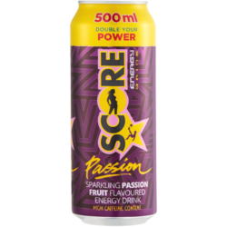 Score Passion Fruit Energy Drink 500ml
